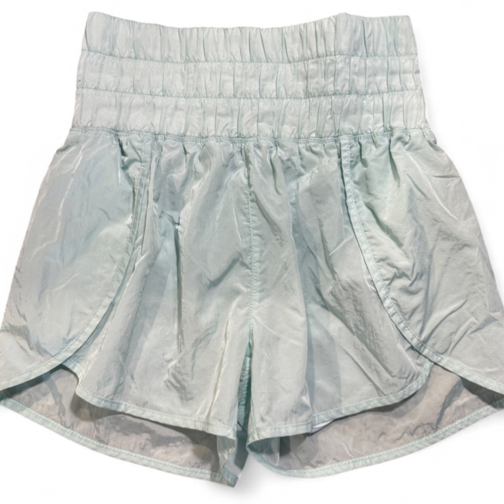 Light Blue high waisted shorts